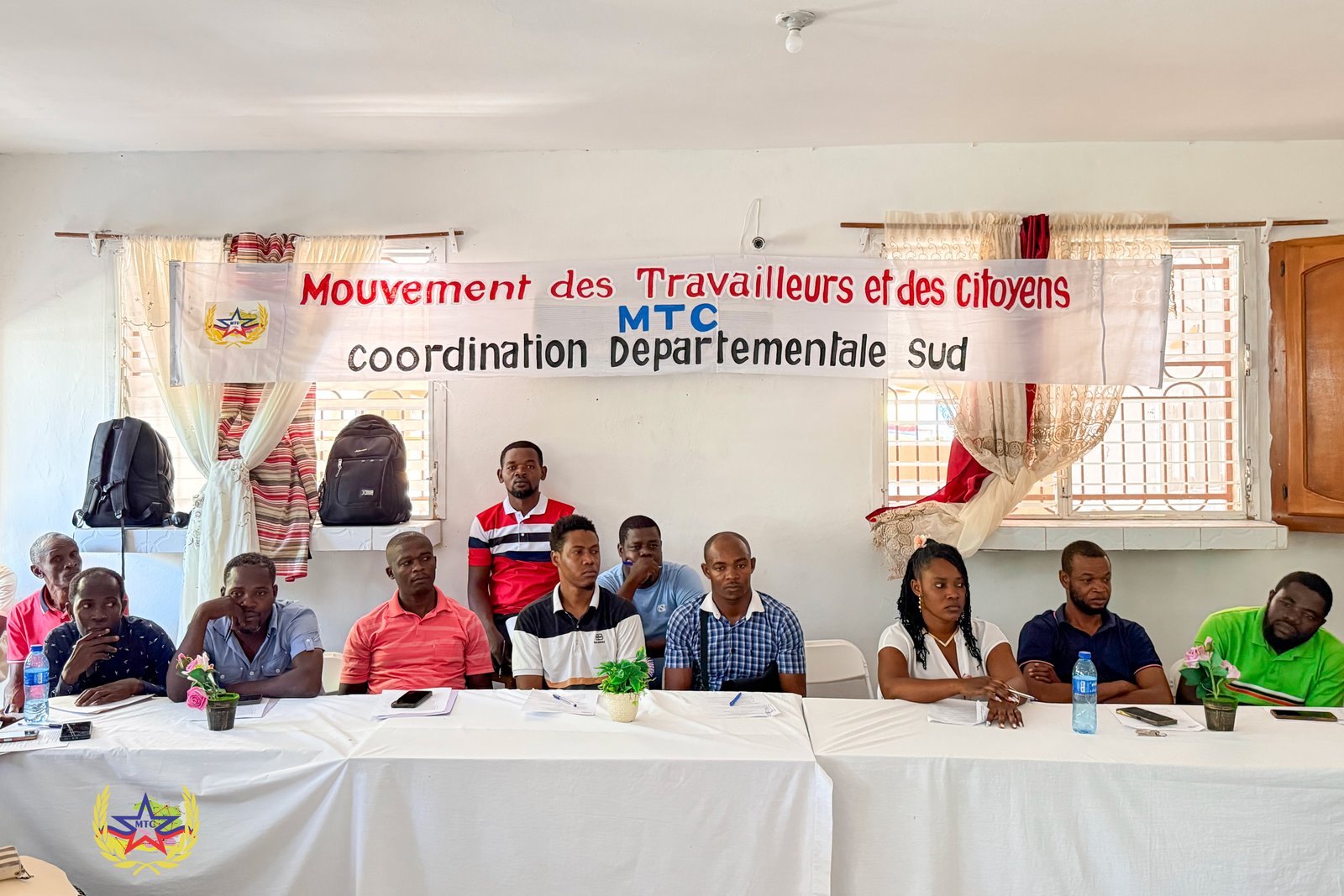Atelier de travail dans le departement du sud (les cayes)